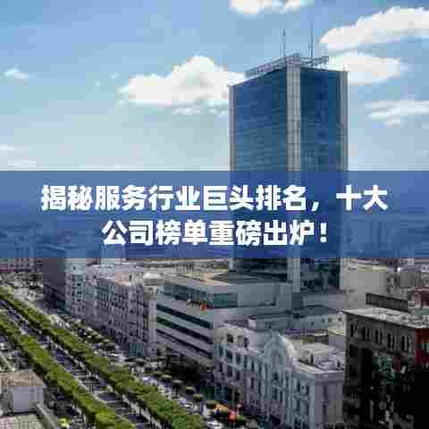揭秘服务行业巨头排名，十大公司榜单重磅出炉！