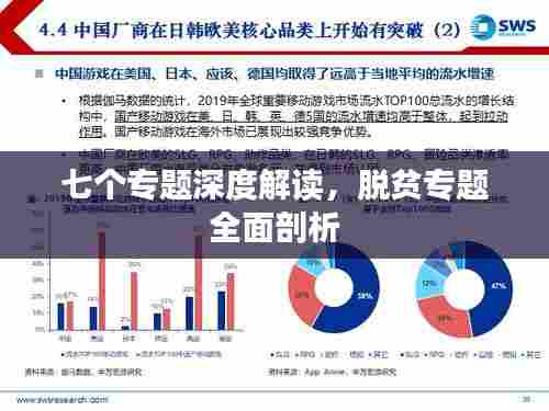 七个专题深度解读，脱贫专题全面剖析