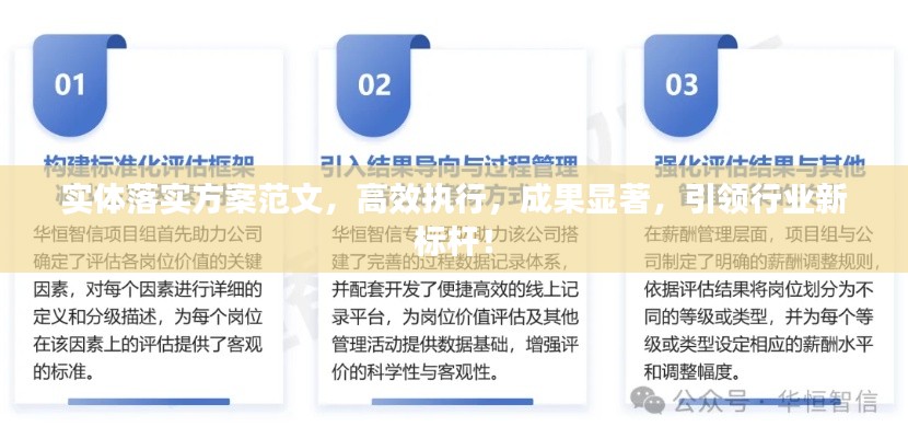 实体落实方案范文，高效执行，成果显著，引领行业新标杆！