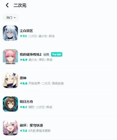 好玩的二次元手游排行榜和60秒游戏激活码,深度解答解释定义|2D_v5.208